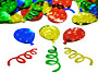 Metallic Balloon and Serpentine Streamer Confetti